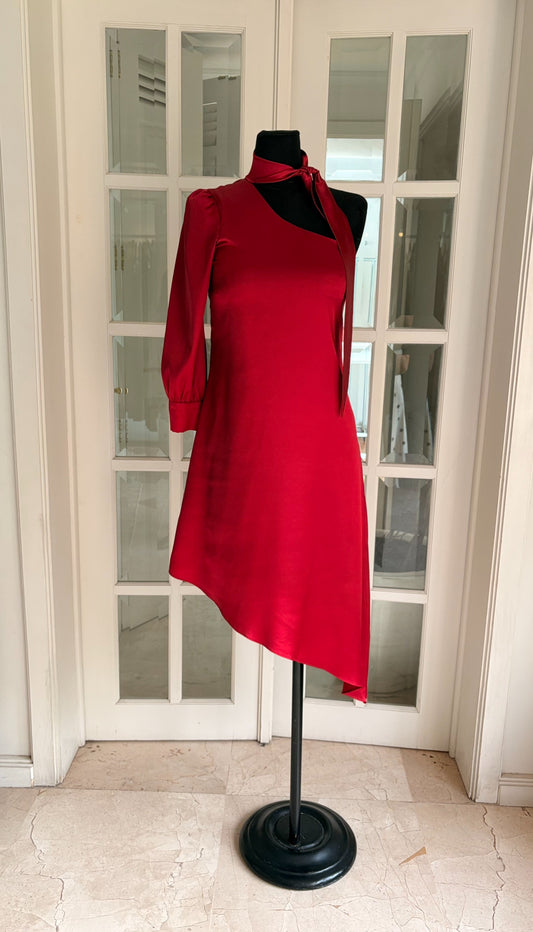 Vestido Leticia Rojo Midi