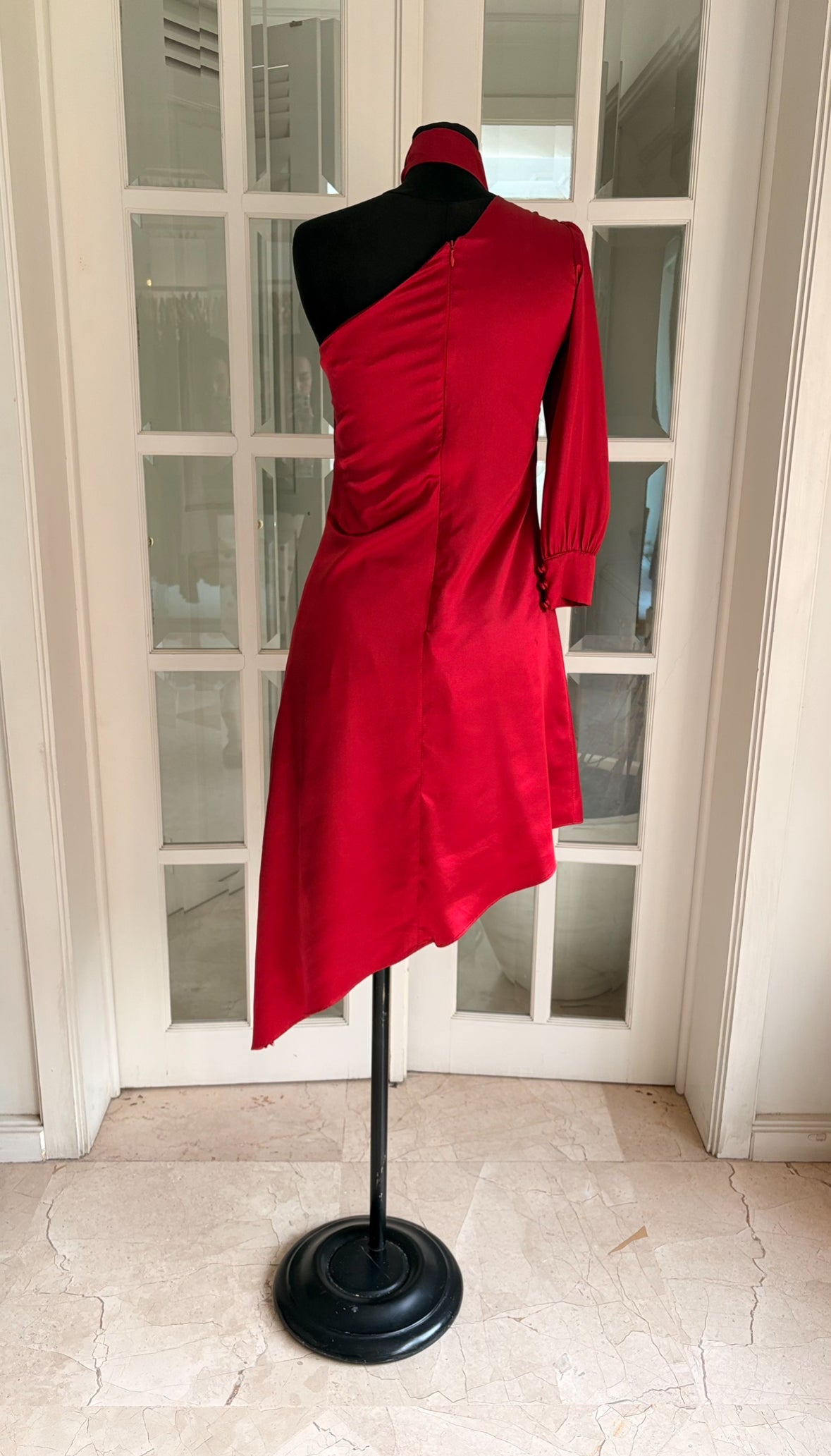 Vestido Leticia Rojo Midi