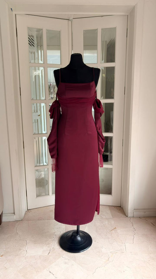 Vestido Giselle tinto