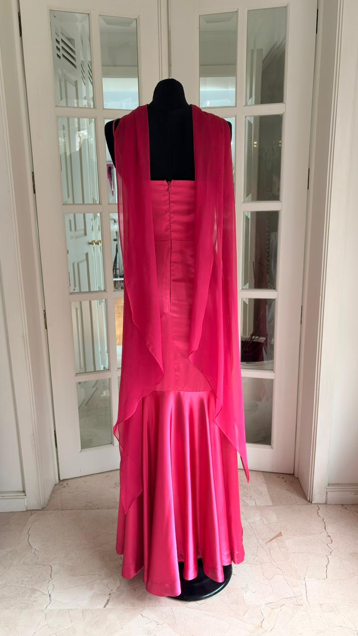 Vestido Valeria Rosa