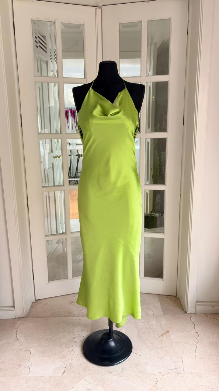 Vestido Tulum Verde Limón