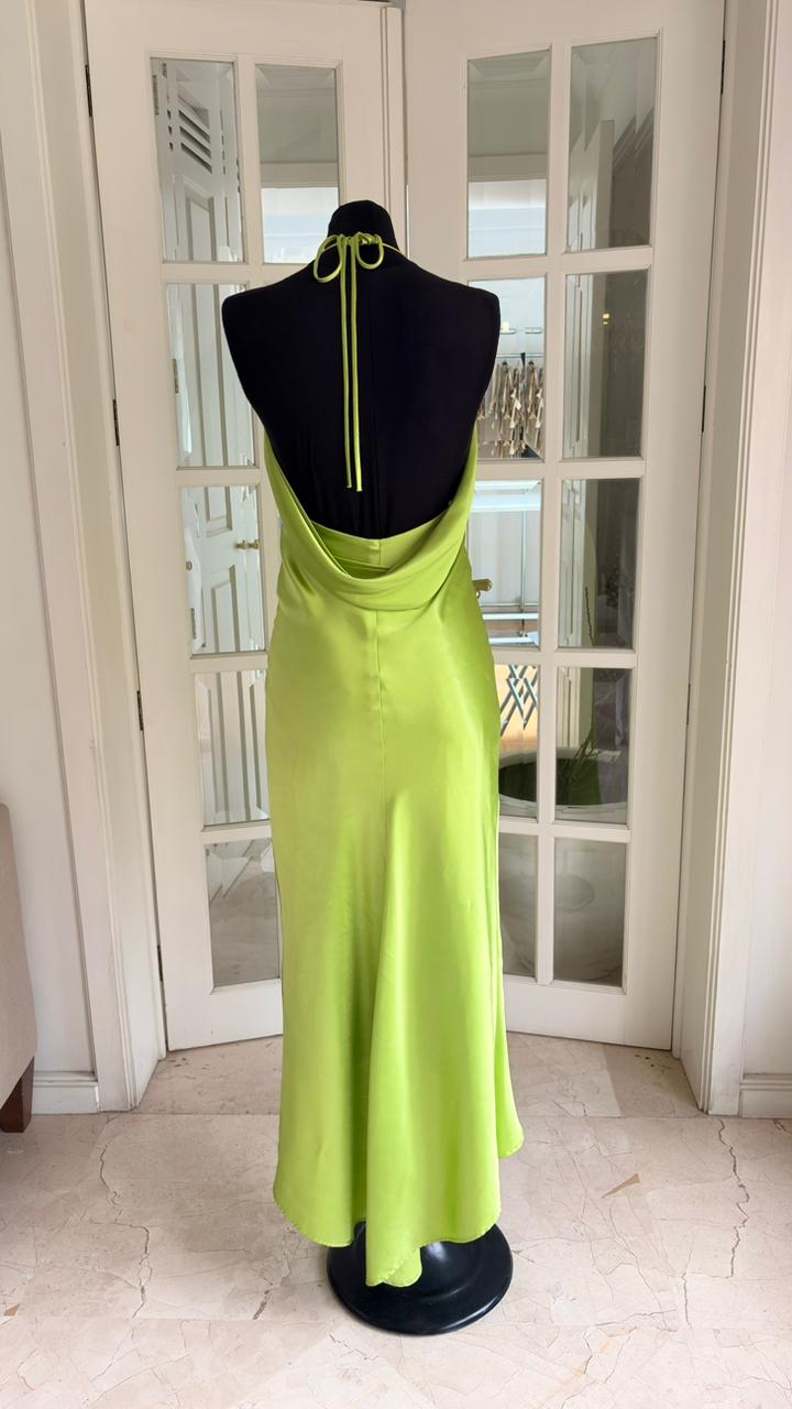 Vestido Tulum Verde Limón